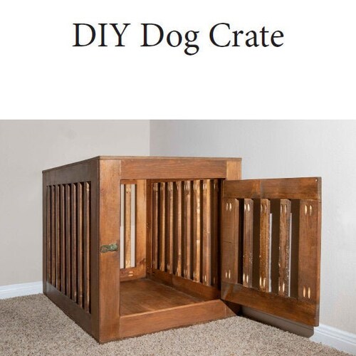 DIY Dog Crate Plans Etsy