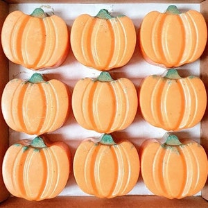 Pumpkin Spice  Wax Melts, Pumpkin Home Decor Cozy Harvest Delights, Fall-inspired, Enchanting Autumn Vibes, Festive Fragrance