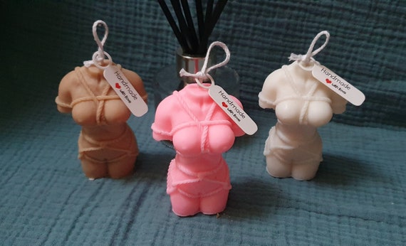 Body Candle Gift, Naked Girl Candle, Female Body Candle, Torso Candle Female Birthday Gift, Body Shape Candle Art Decor