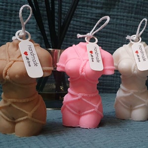 Body Candle Gift, Naked Girl Candle, Female Body Candle, Torso Candle Female Birthday Gift, Body Shape Candle Art Decor image 8