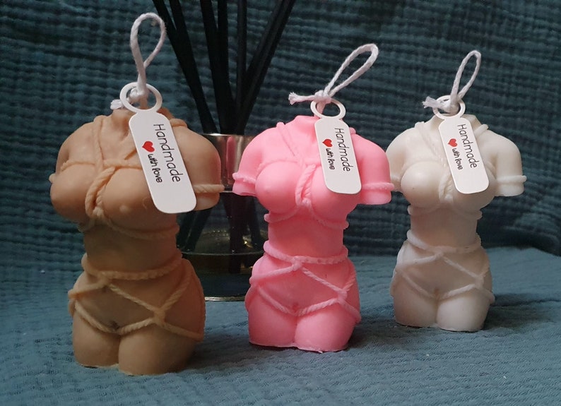 Body Candle Gift, Naked Girl Candle, Female Body Candle, Torso Candle Female Birthday Gift, Body Shape Candle Art Decor image 8