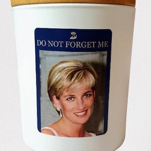 Soy Candle Wax In Memory Of Princess Diana |  Anniversary Of The People&#39;s Princess Diana | Candle Wax Gift
