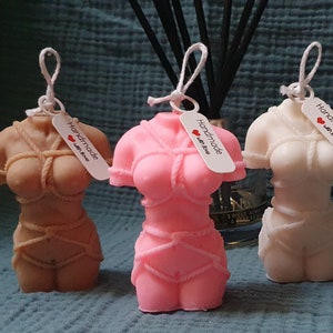 Body Candle Gift, Naked Girl Candle, Female Body Candle, Torso Candle Female Birthday Gift, Body Shape Candle Art Decor image 5