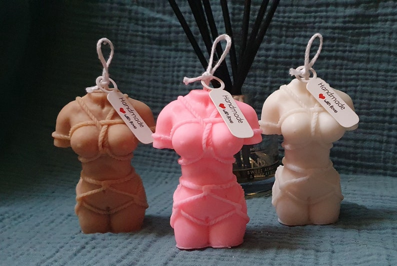 Body Candle Gift, Naked Girl Candle, Female Body Candle, Torso Candle Female Birthday Gift, Body Shape Candle Art Decor image 5