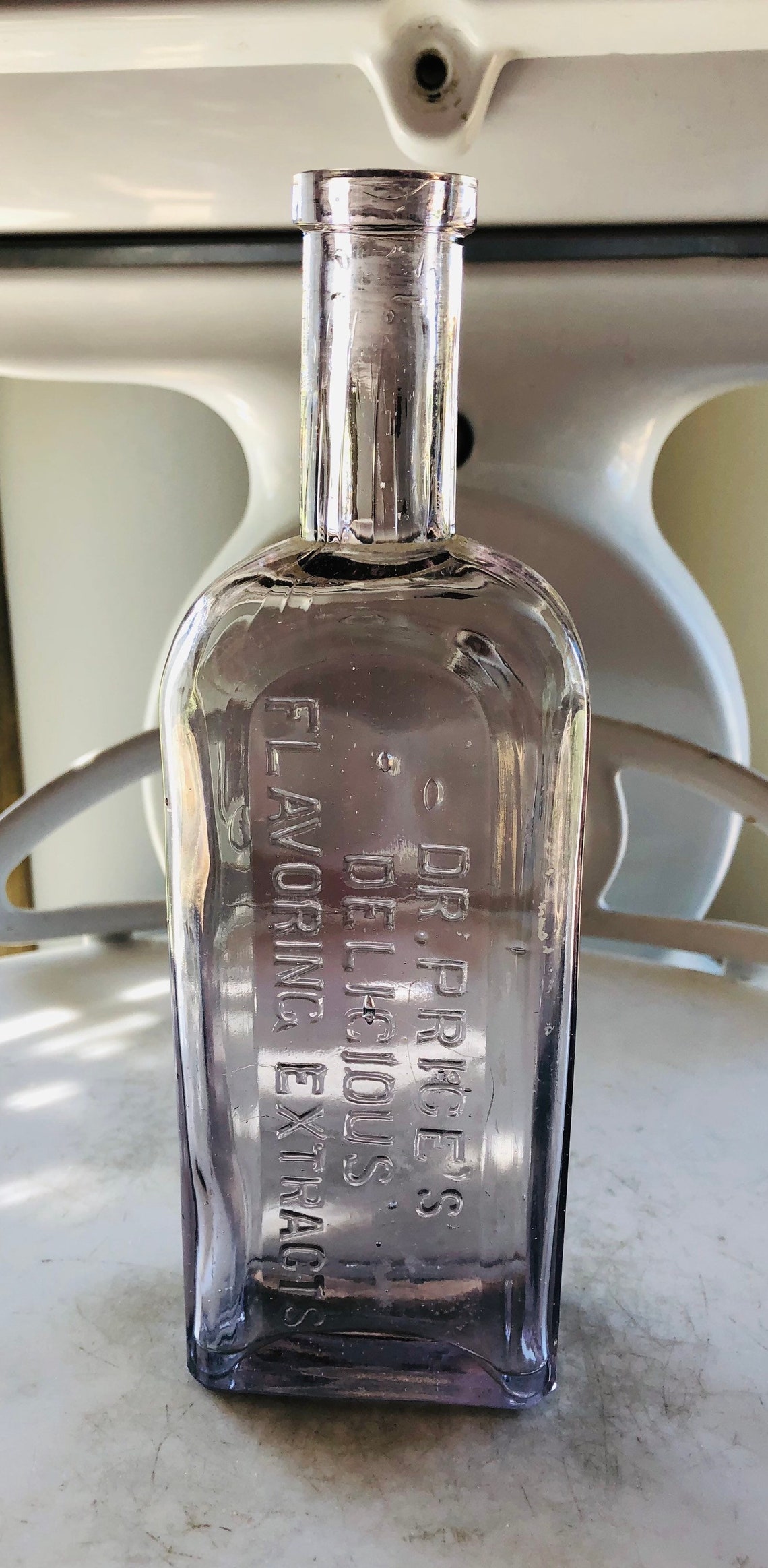 Antique SCA Dr. Prices Delicious Flavoring Extract Bottle Etsy