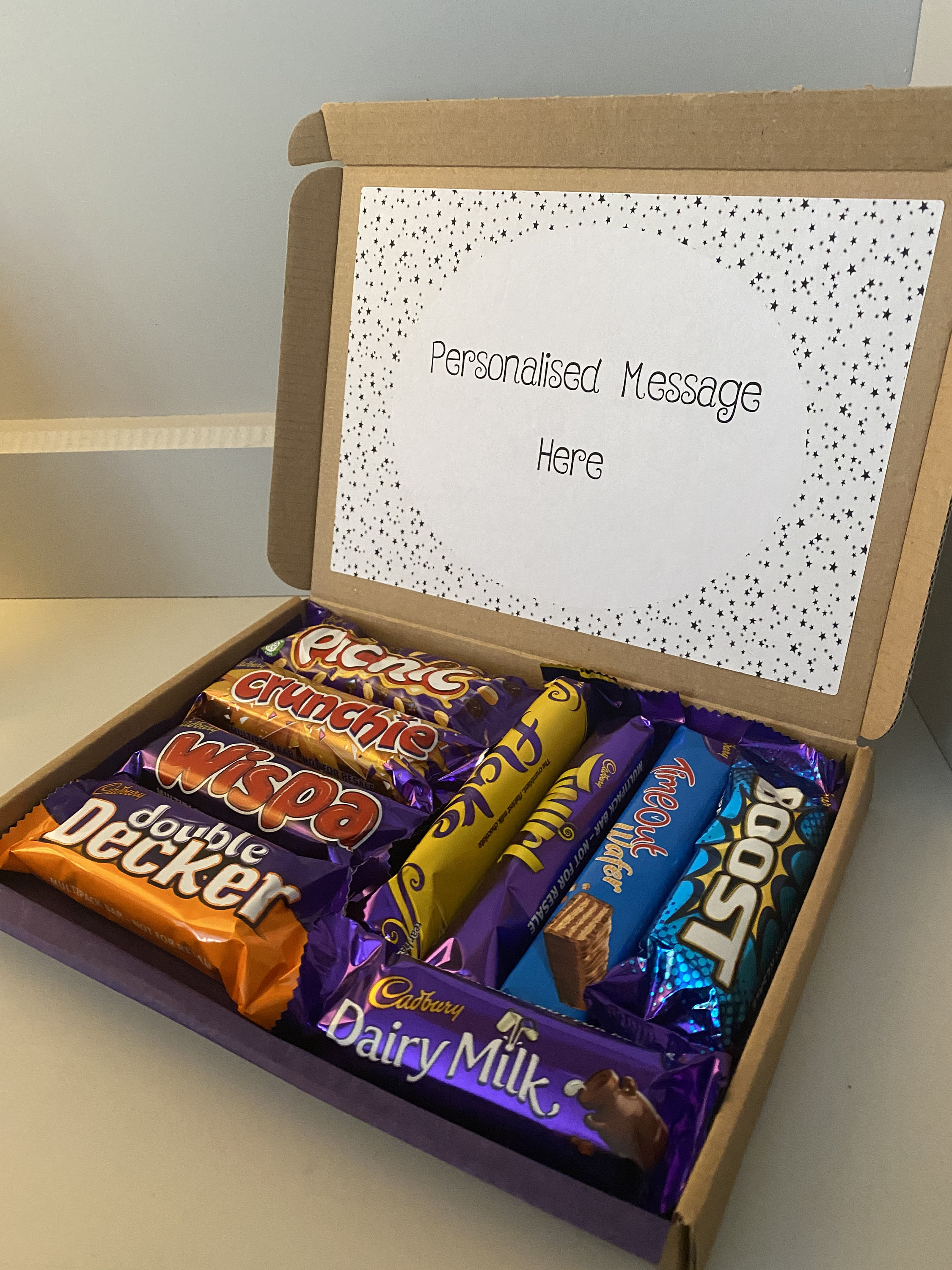 Cadbury Chocolate Gift Post Box Chocolate Hamper Chocolate | Etsy