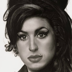 Dibujo de Amy Winehouse *Impresión de póster*