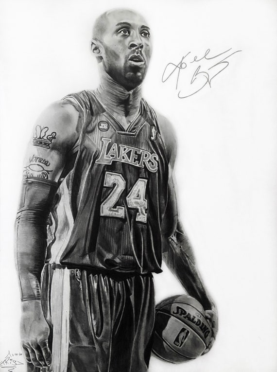 30+] Kobe Bryant Drawing Wallpapers