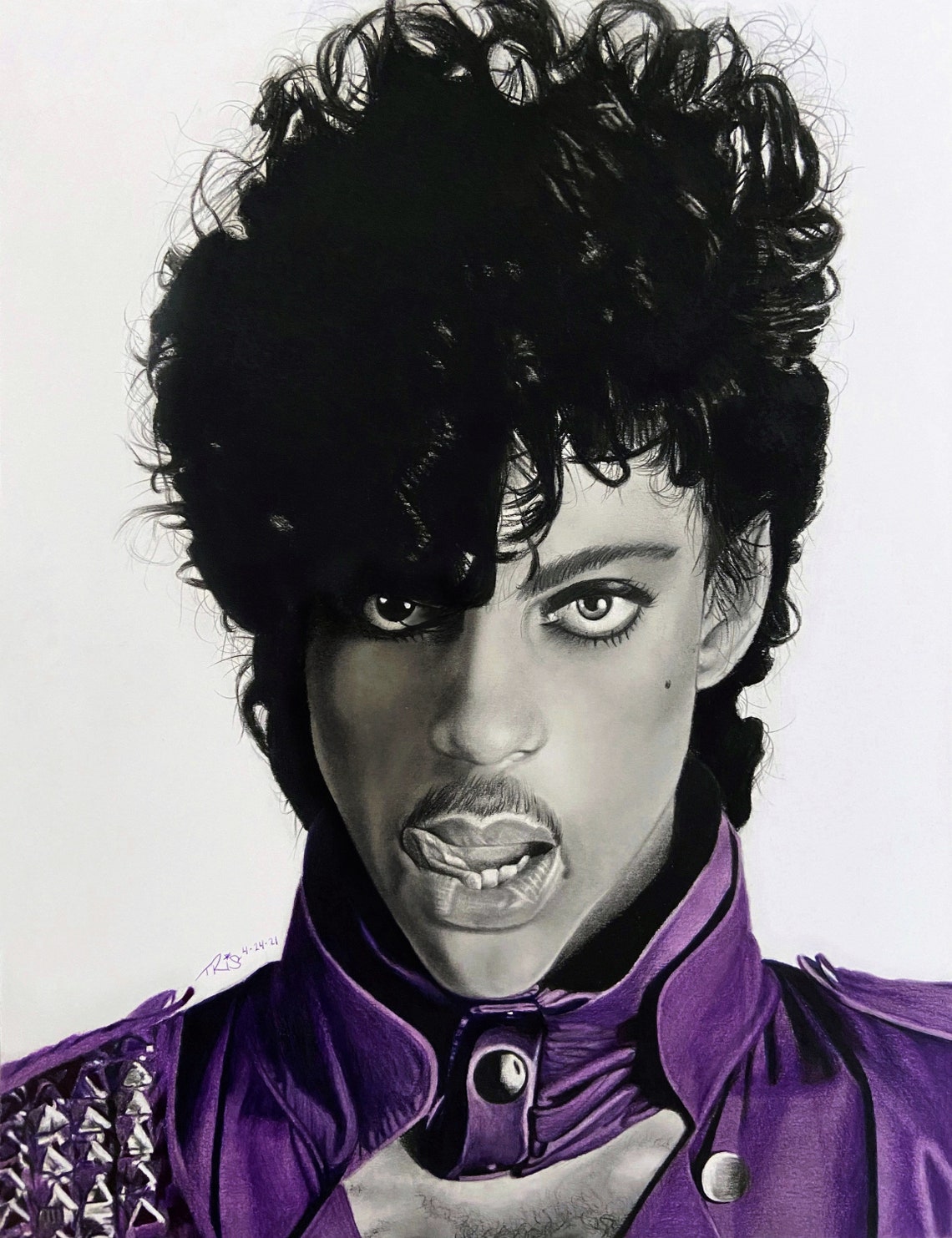 Prince Drawing PRINT | Etsy