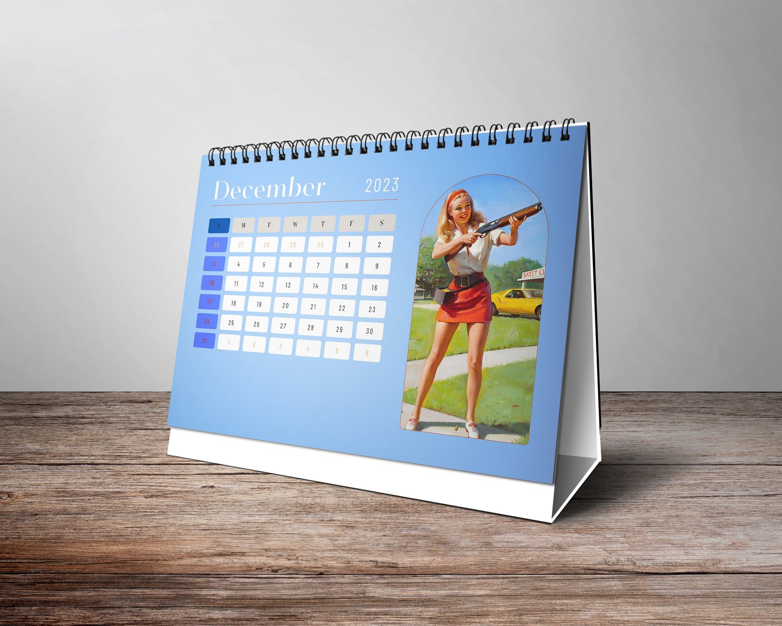 2023-desk-calendar-pin-up-girl-calendar-erotic-calendar-etsy