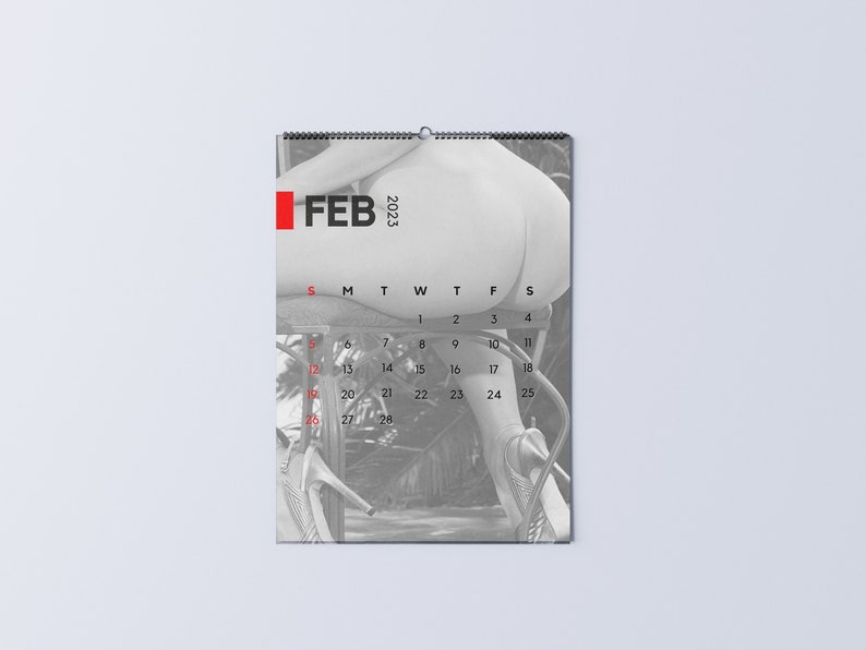 2023 Booty Wall Calendar 2023 Calendar Erotic Calendar - Etsy