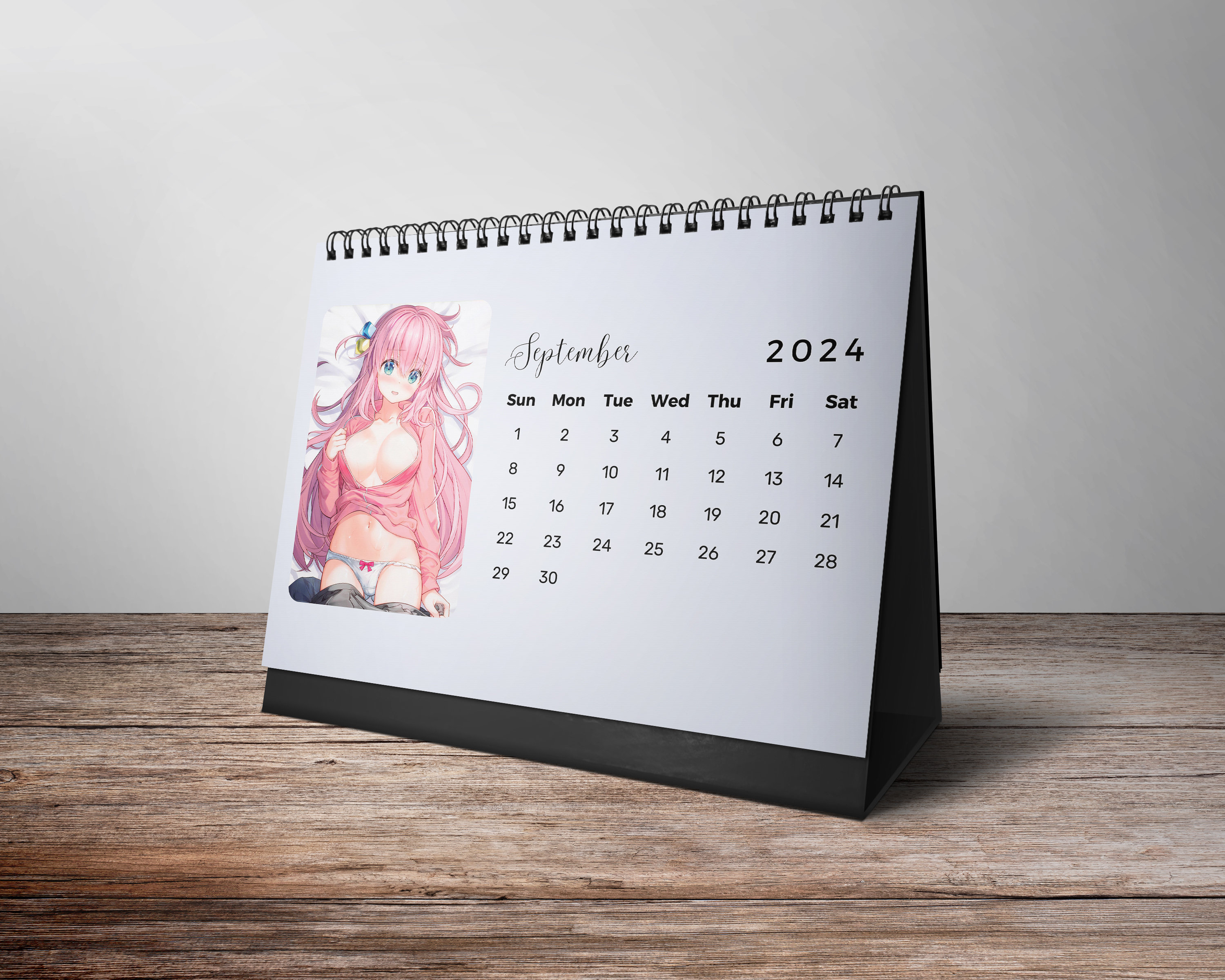 2024 Boobs Desk Calendar Anime Girl Poster 2024 Anime -  Finland