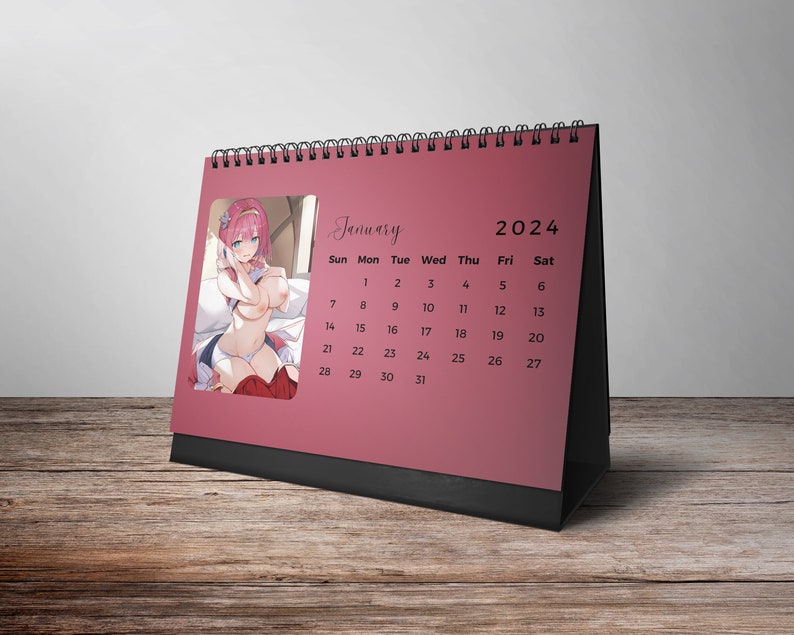 2024 Boobs Desk Calendar Anime Girl Poster 2024 Anime Etsy Hong Kong