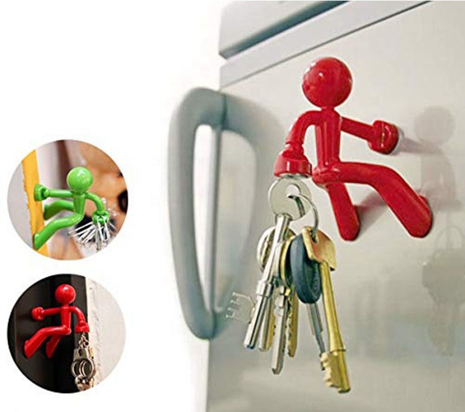 Hanging Men Refrigerator 4 pack Etsy