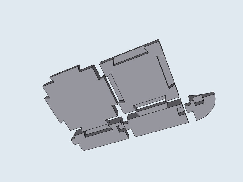 Modular Chess Board STL Files to Print in 3D Etsy