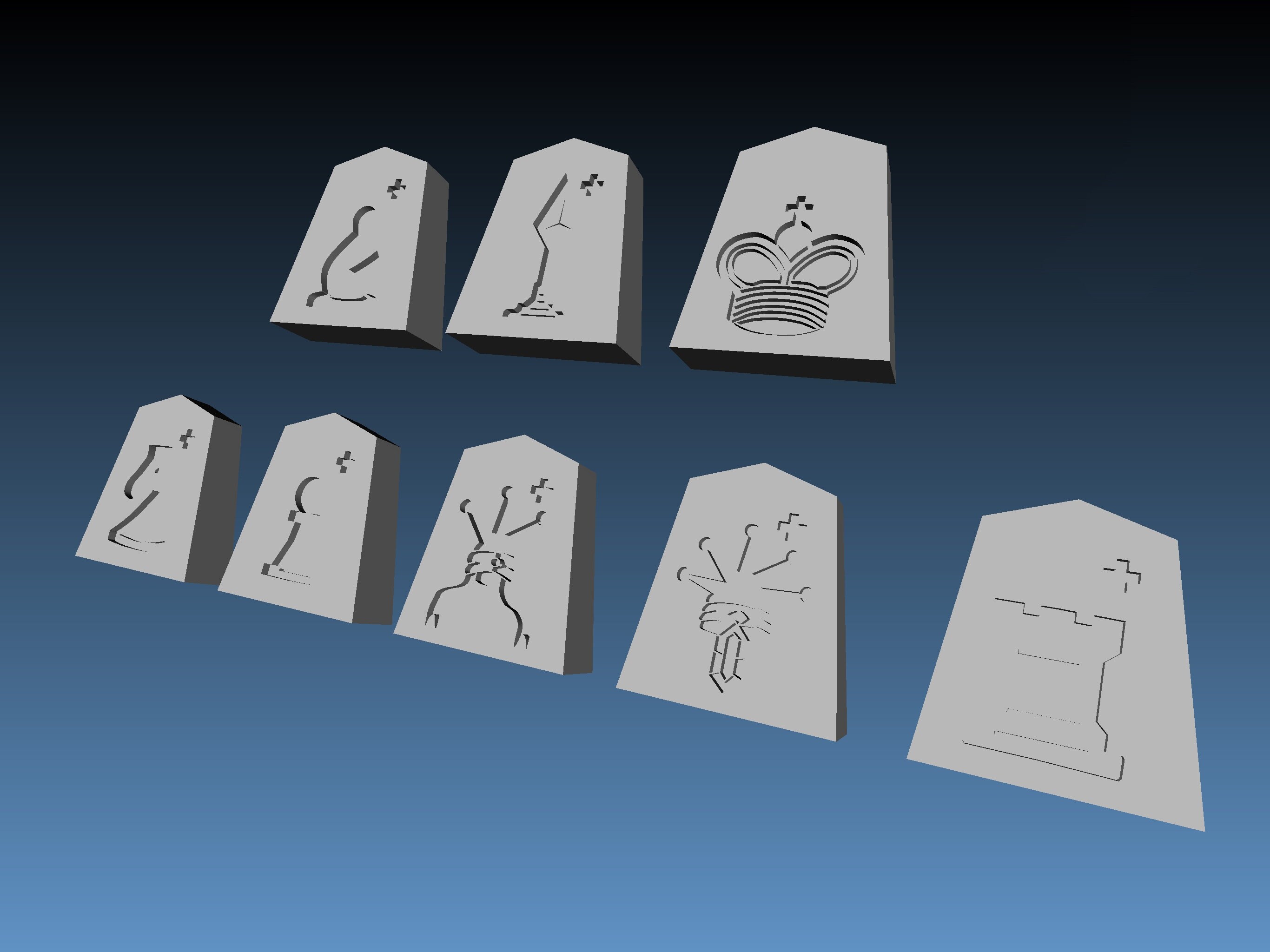 STL file Shogi-2・Design to download and 3D print・Cults