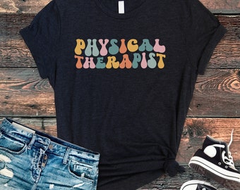 Camiseta vintage de fisioterapeuta: regalo retro