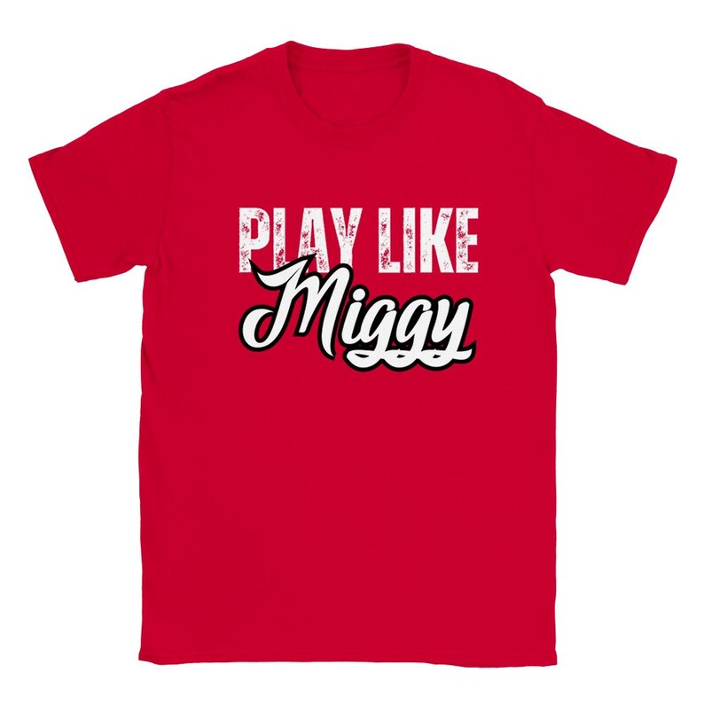 Miggy Almiron Newcastle Fan Shirt: Play Like Miggy Red
