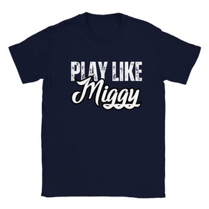Miggy Almiron Newcastle Fan Shirt: Play Like Miggy Navy