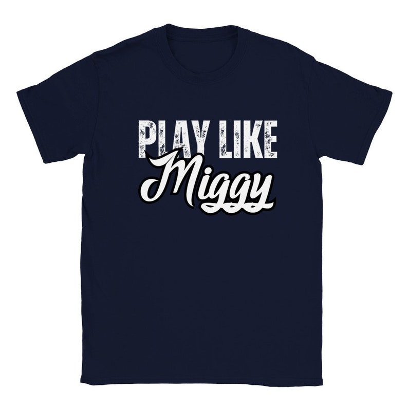 Miggy Almiron Newcastle Fan Shirt: Play Like Miggy Navy