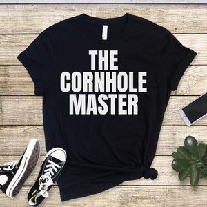Cornhole shirt Funny Corn hole lover t shirt for Cornhole player tshirt for Fathers day cornhole christmas gift