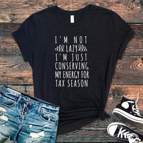 Accountant cadeau Accountant tshirt Grappig belastingaccountant shirt Cadeau voor man boekhouding Kerstcadeau voor Accountant