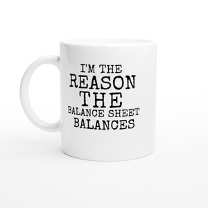 Accountant coffee mug Accountant Gift funny finance gift mug Birthday Gift for friend Colleague birthday present Funny accounting mug