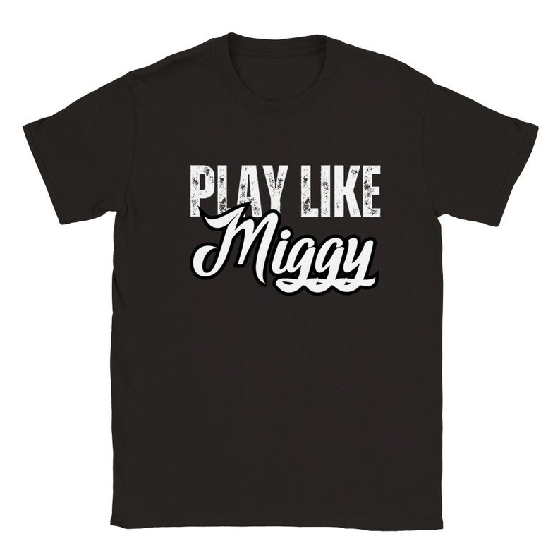 Miggy Almiron Newcastle Fan Shirt: Play Like Miggy Black