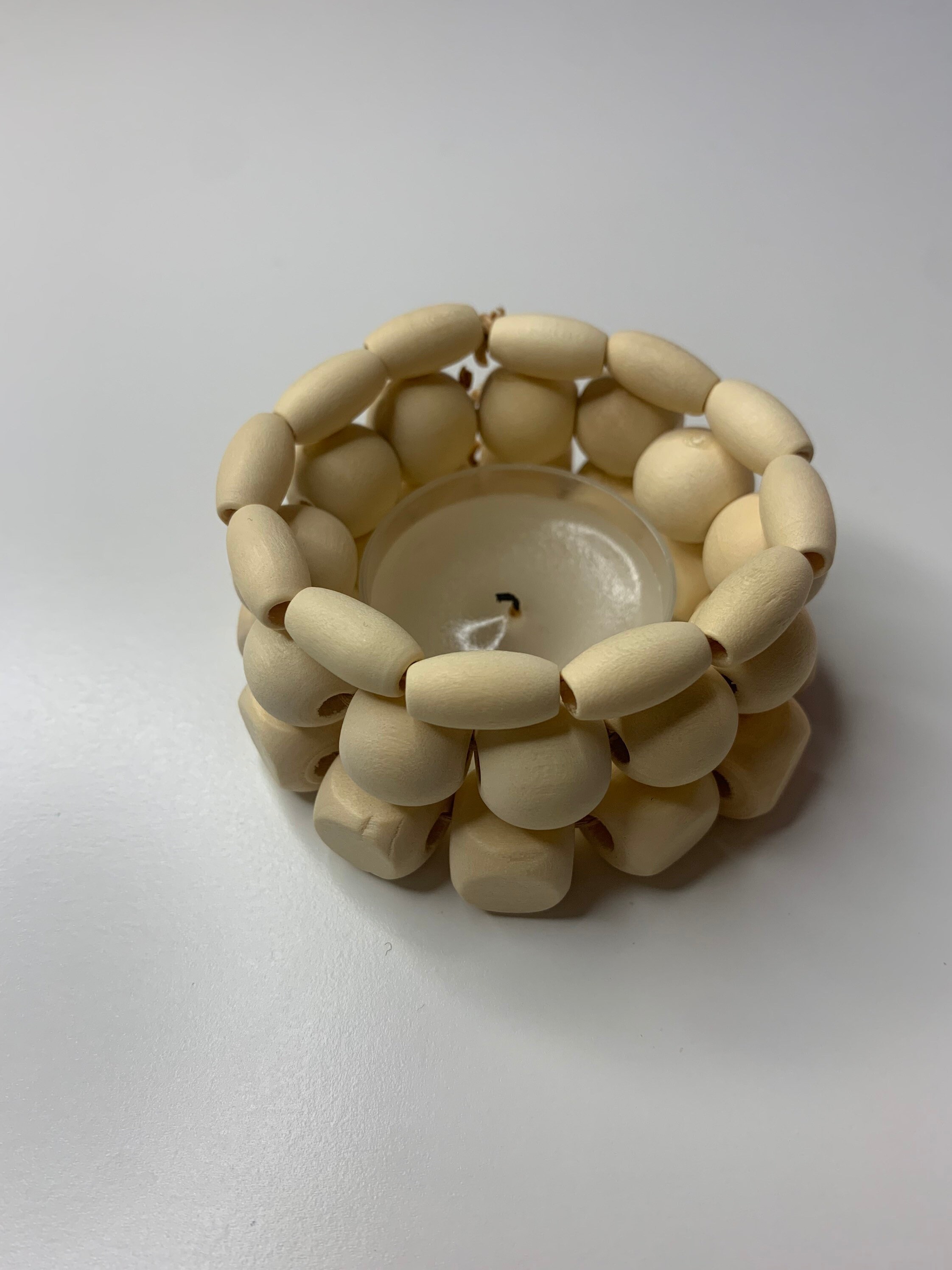 Photophore Bougie en Perle