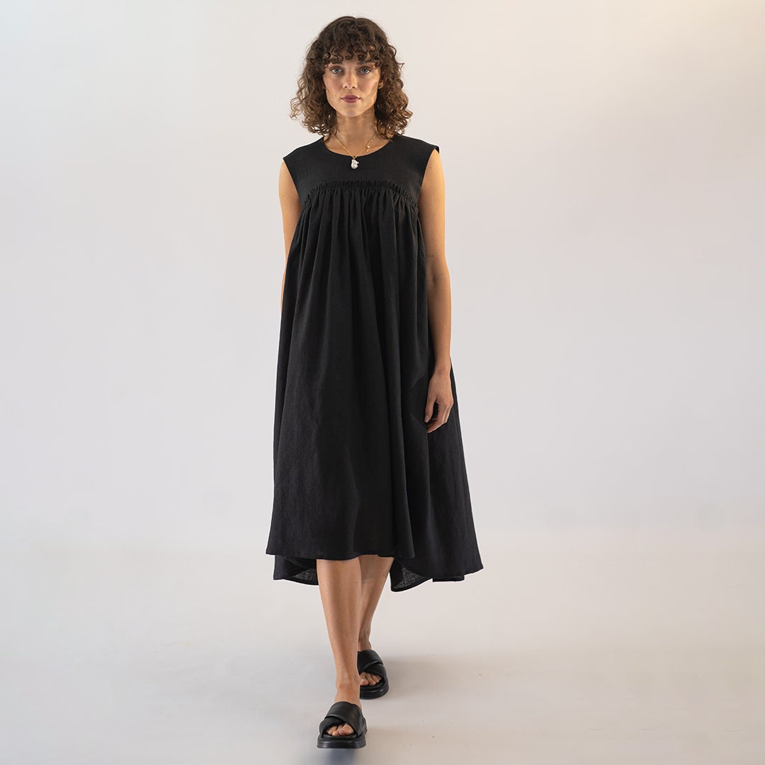 blue floral midi dress with cardigan In Your Dreams Navy – Shop the Mint Size:36 inch June25 Sale Beetlejuice Lydia Deetz Costume