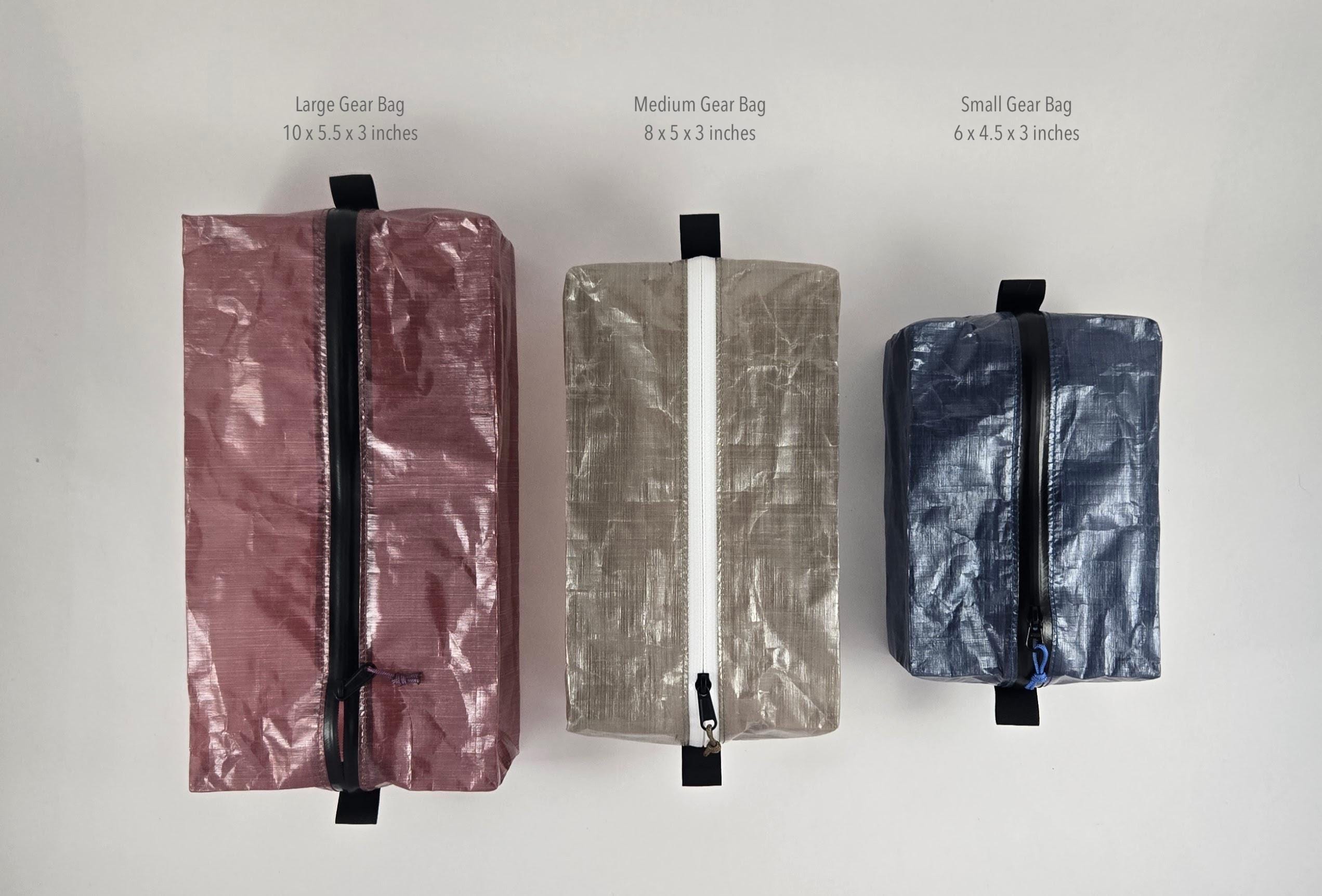 Large Gear Bag Ultralight Dyneema Zipper Pouch (1.43oz DCF