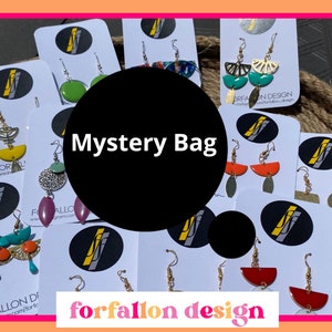 Mystery Earrings Bag, Surprise Earrings Bag, Surprise Jewelry Bag, Mystery Jewelry Box, Valentine&#39;s Gift, Gift for her, Gift for wife