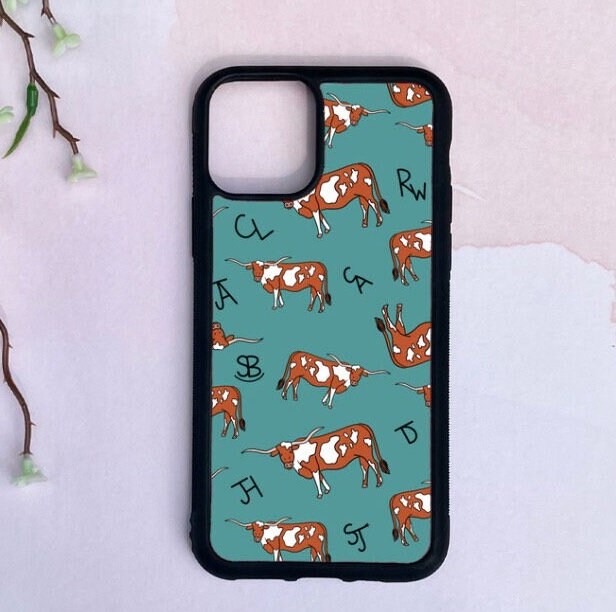 Longhorn brand collage / iPhone case / western phone case / Western collage