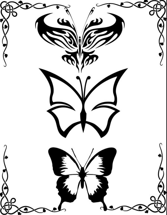 Butterfly coloring pages for kids Birthday butterfly theme | Etsy