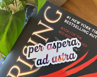 Per Aspera Ad Astra – Ímã inspirado em Red Rising
