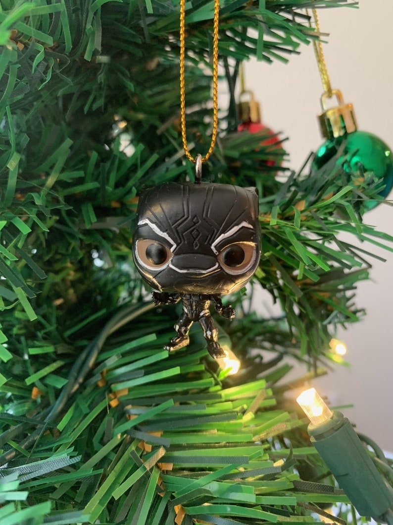 Black Panther Christmas Ornament 
