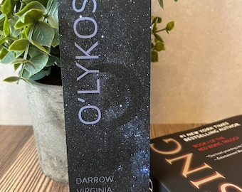Marcador de livros O’Lykos – Design inspirado em Red Rising