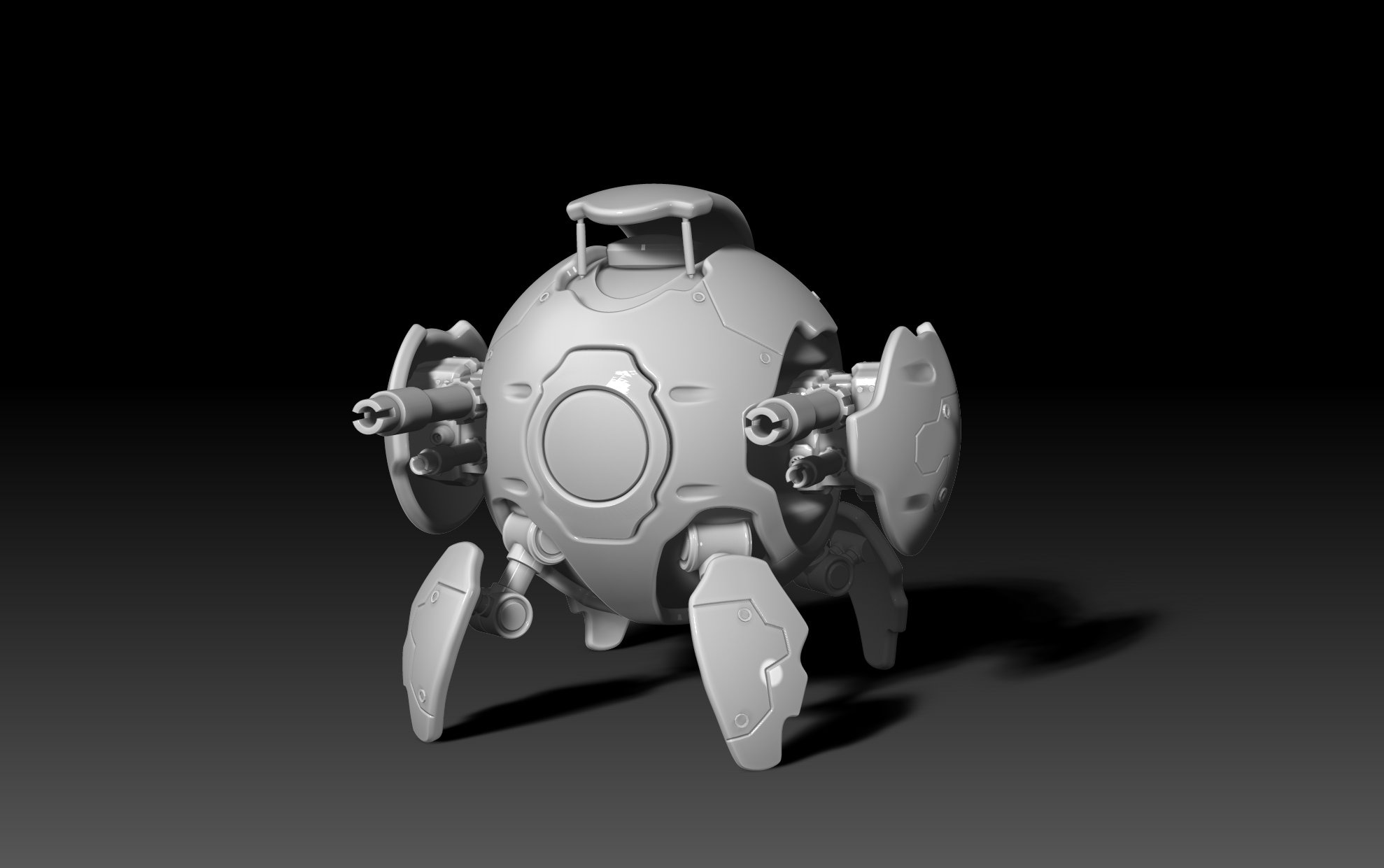 Ball Robot Roll Sphere 3D Print Model - Digital File - Etsy