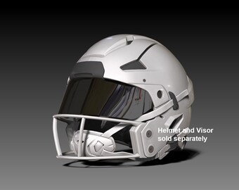 NFL Riddell AXIOMヘルメット用フェイスマスクパックVIII Geosanmo 3D