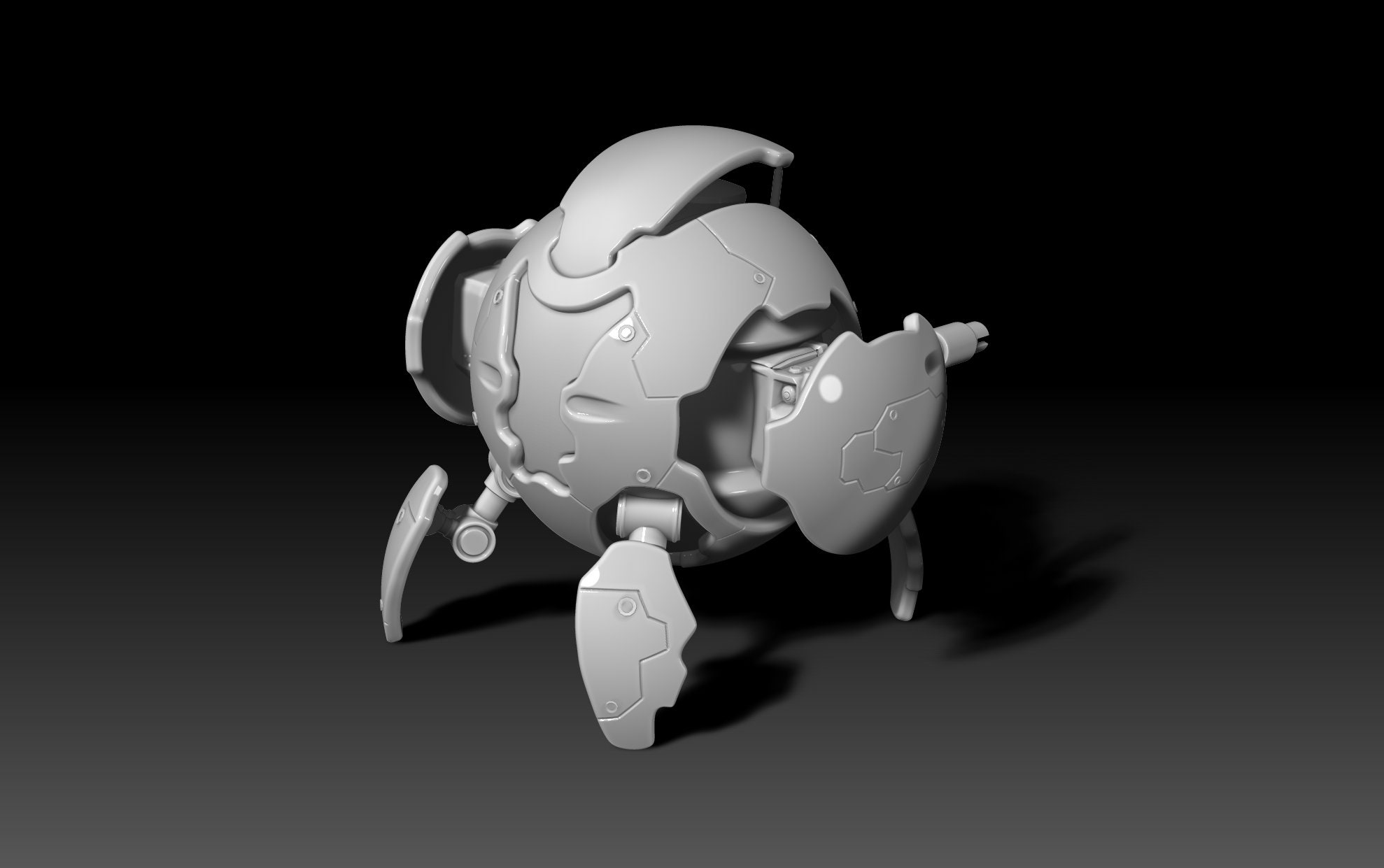 Ball Robot Roll Sphere 3D Print Model - Digital File - Etsy