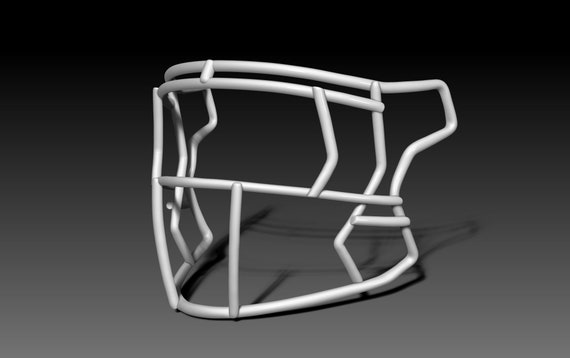 Facemask Pack 3 for Riddell SPEEDFLEX Helmet 3D Print Model