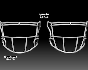 3D Printed S2EG-SW-808 Riddell Speed Mini Helmet Replacement