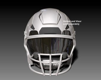 NFL Riddell AXIOM ヘルメット用フェイスマスク パック V Geosanmo 3D