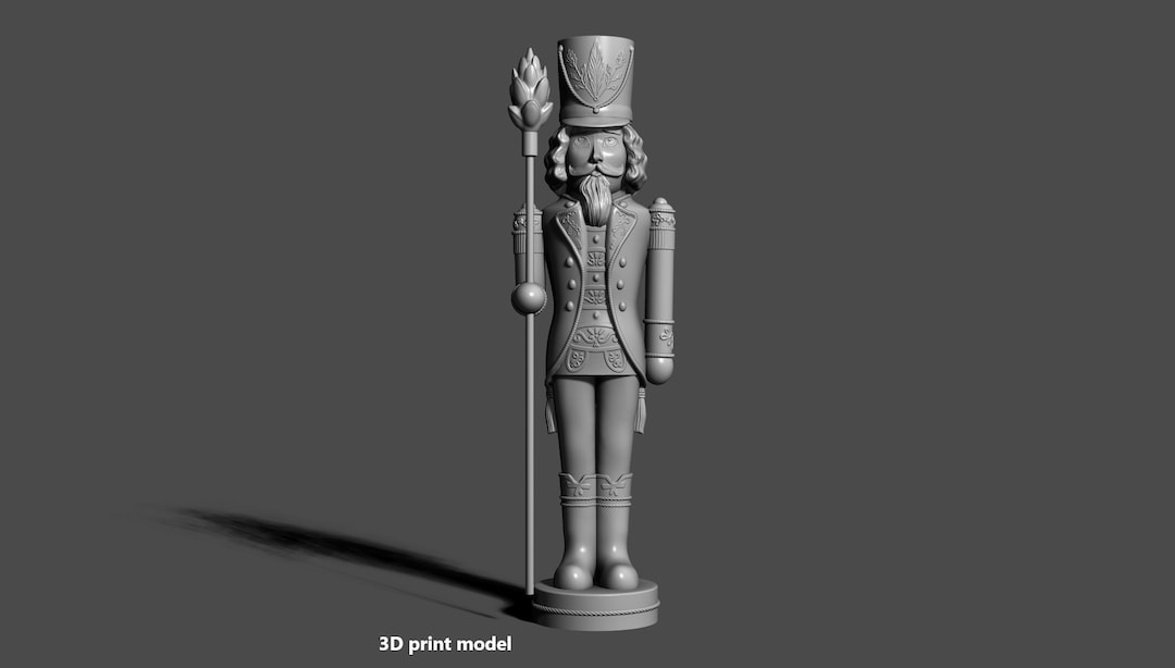 Nutcracker 3D Print Model Etsy