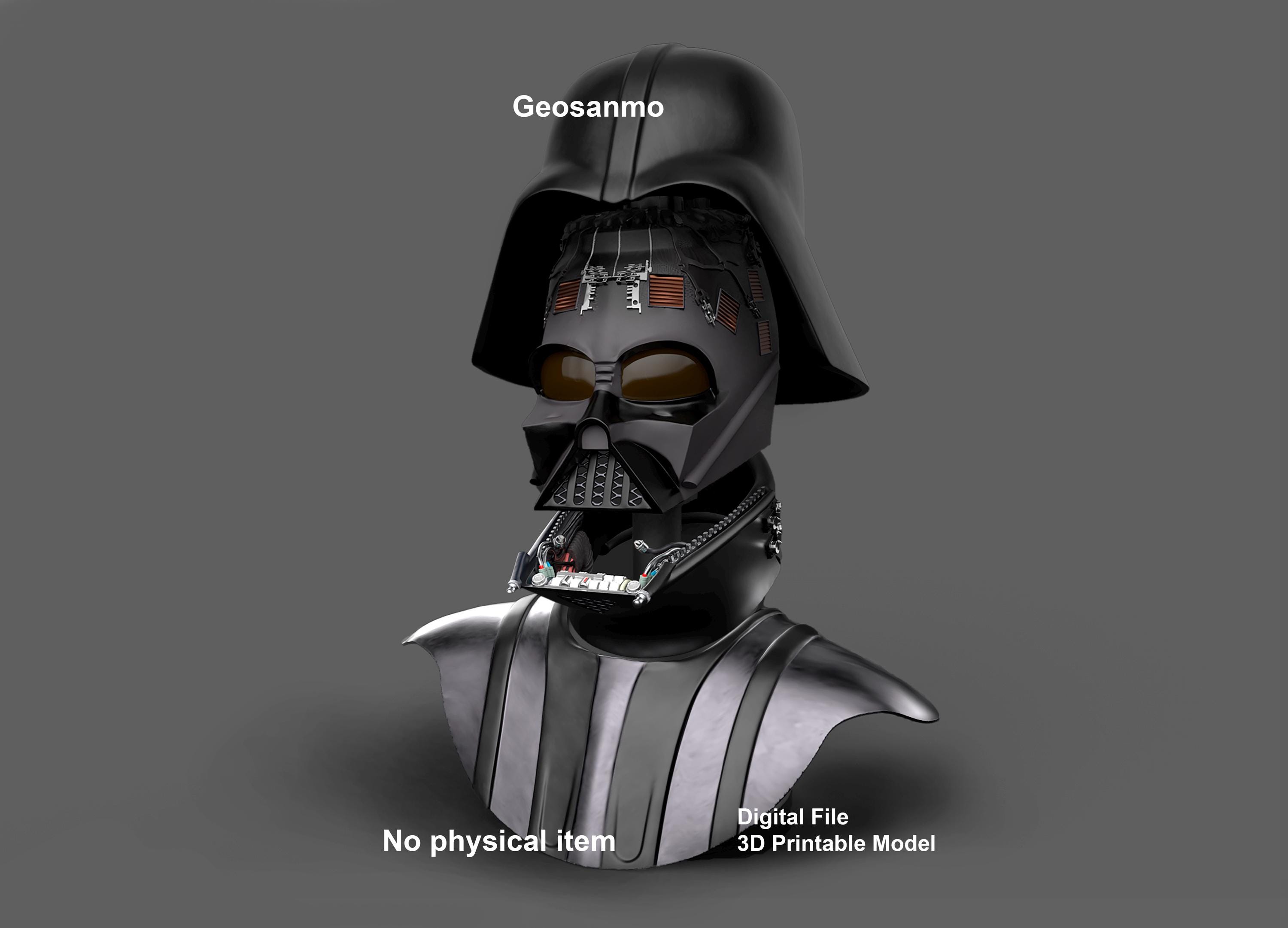 ダース・ベイダーのヘルメット、ROTJの公開、スタンド、アナキンの頭部