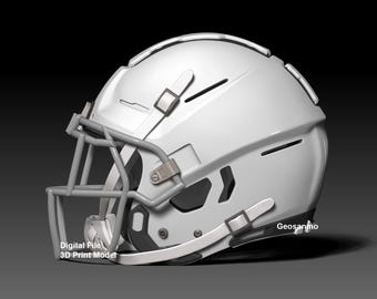 NFL Schutt F7 2.0 ヘルメット（パッド付き）3Dプリントモデル