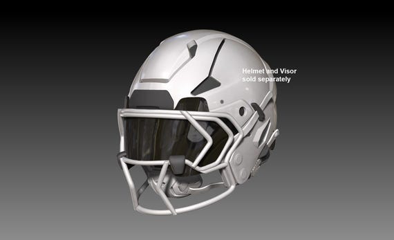 NFL Riddell AXIOM ヘルメット用フェイスマスク パック IV Geosanmo 3D