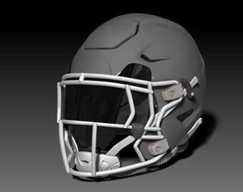 Riddell SPEEDFLEXヘルメット用フェイスマスクパック3 3Dプリント