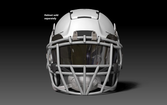 Schutt F7ヘルメット用OakleyバイザーおよびフェイスマスクII – 3D