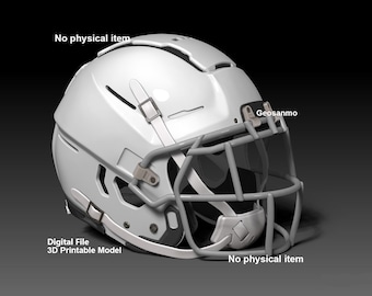 NFL Schutt F7 2.0 helmet with padding 3D printable model - Digital File